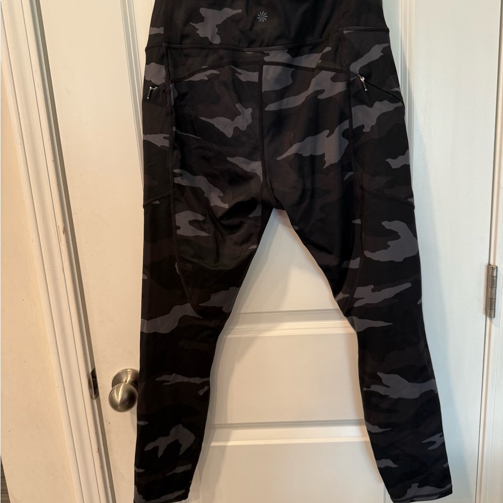 Athleta Black and Gray Camo Leggings - Picture 7 of 7